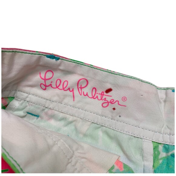 Lilly Pulitzer Callahan Shorts Big Flirt floral print size 0 - Picture 5 of 8